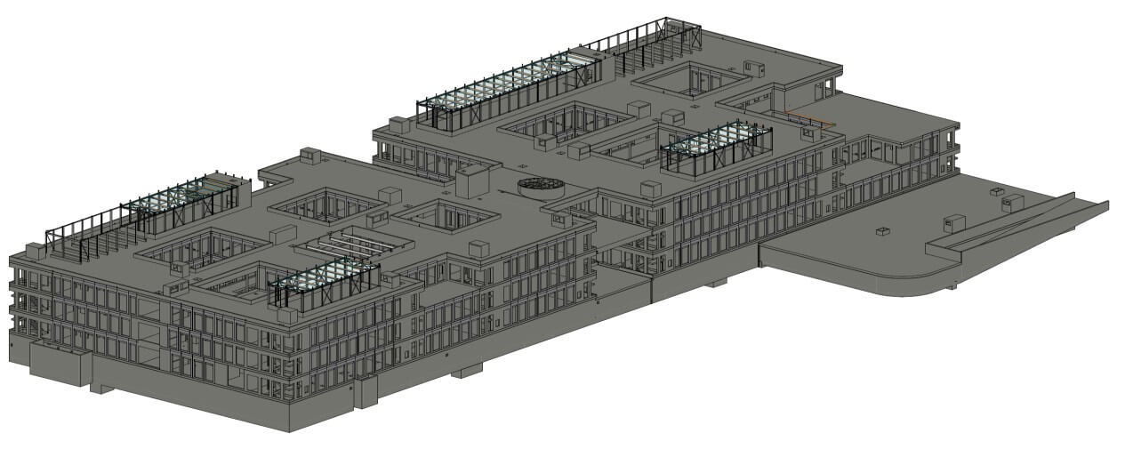 Tragwerksplanung mit BIM (eigenes Tragwerksmodell für Genehmigungs- und Ausführungsplanung)